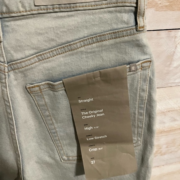 NWT Everlane The original cheeky jean size 27 - Picture 9 of 10